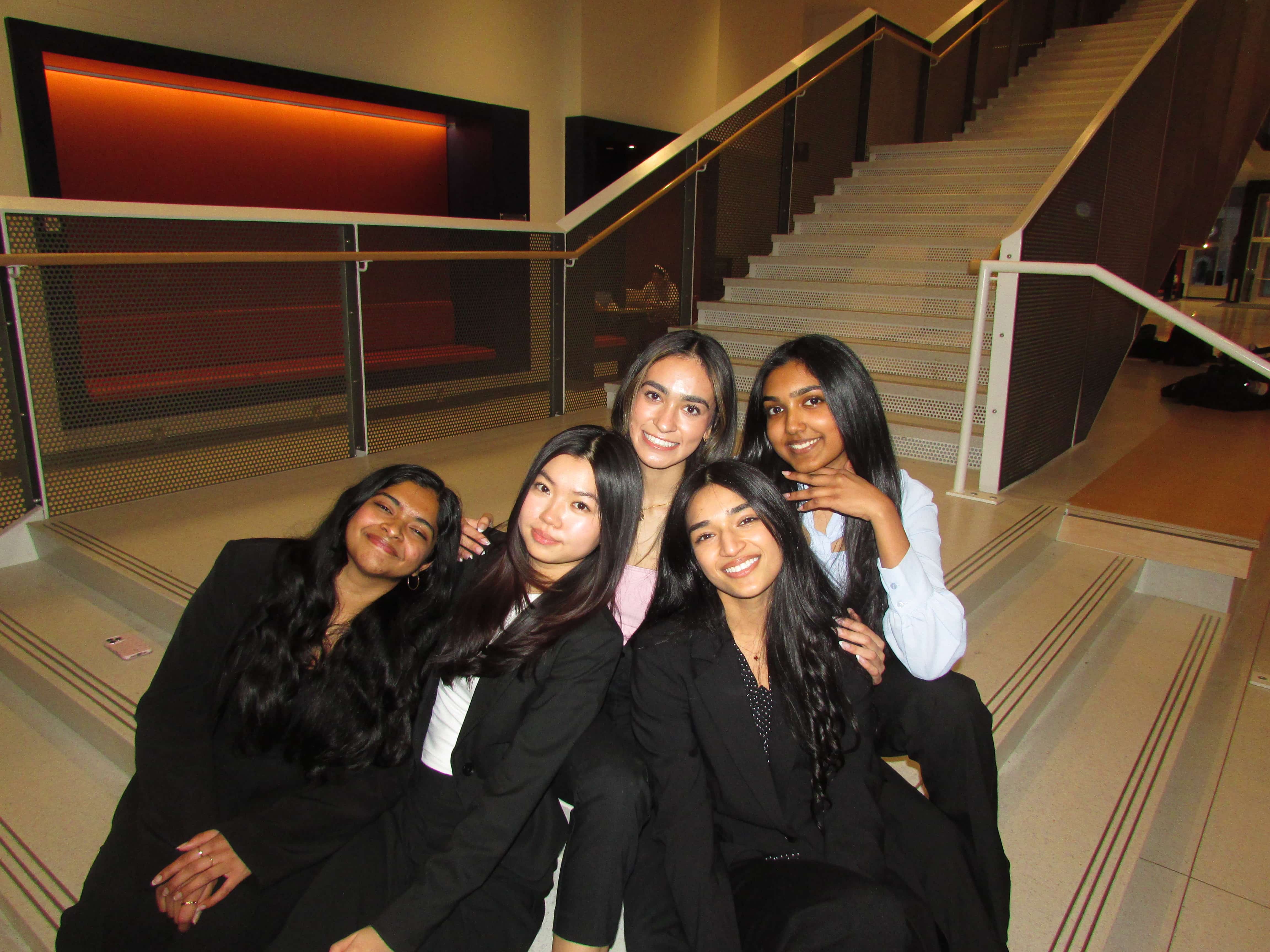 Founders members at an organization event